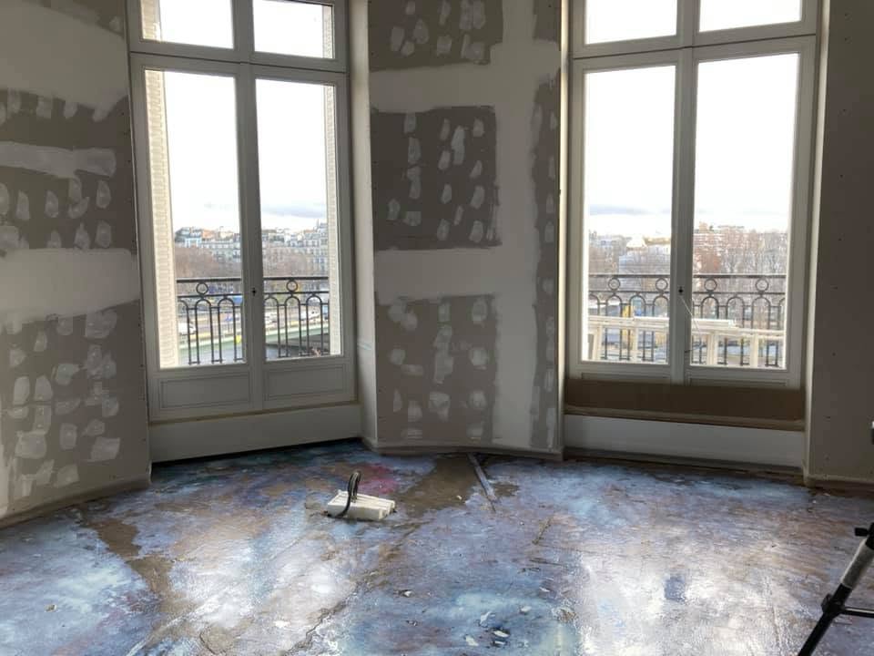 Chape adh&eacute;rente 3 cm dans un appartement de prestige &agrave; Paris image 3