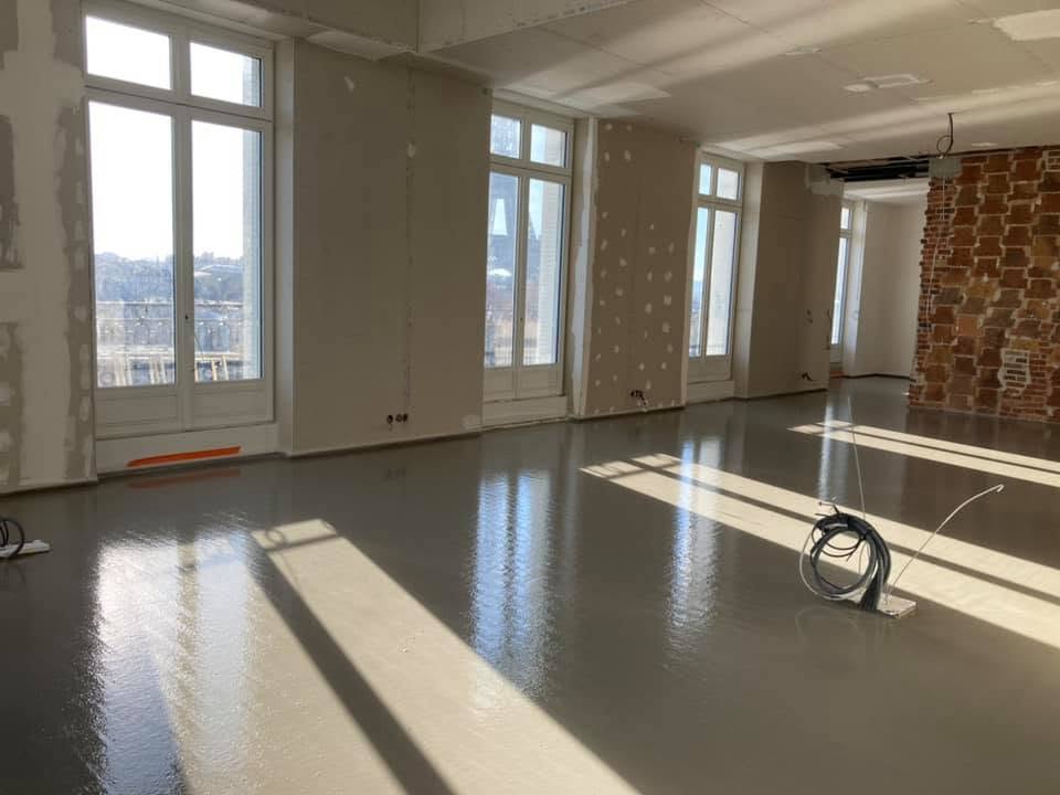 Chape adh&eacute;rente 3 cm dans un appartement de prestige &agrave; Paris image 7